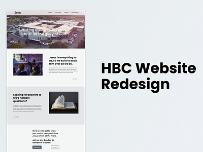 HBC Website Redesign case study landing page ui ui design ux ux design ux research web design website redesign