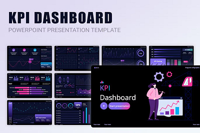 KPI Dashboard PowerPoint design google slide keynote powerpoint ppt presentation slide slides
