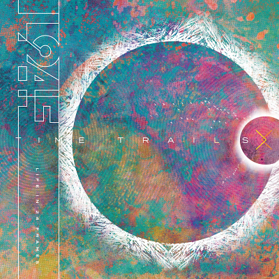 Life in 24 Frames - Time Trails 10th Anniversary Album Cover album cover digital art indie rock music sacramento typography vinyl vinyl cover