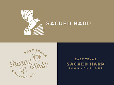 Sacred Harp Brand Design branding design graphic design illustration logo typography vector