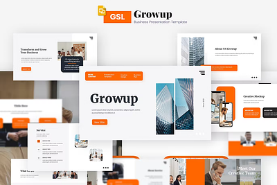 Growup Business Presentation Template food presentation pptx presentation presentation template