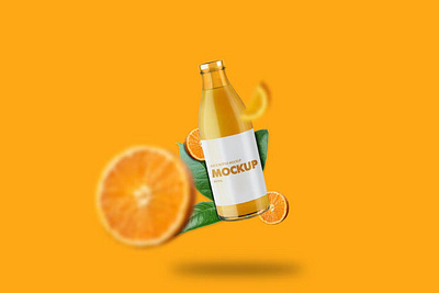 Juice Bottle Mockup box brand branding mockup mockups package photoshop