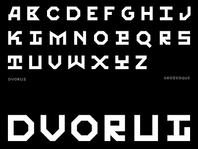 Dvorul Grotesque branding custom type custom typeface font logotype type type design typeface typography