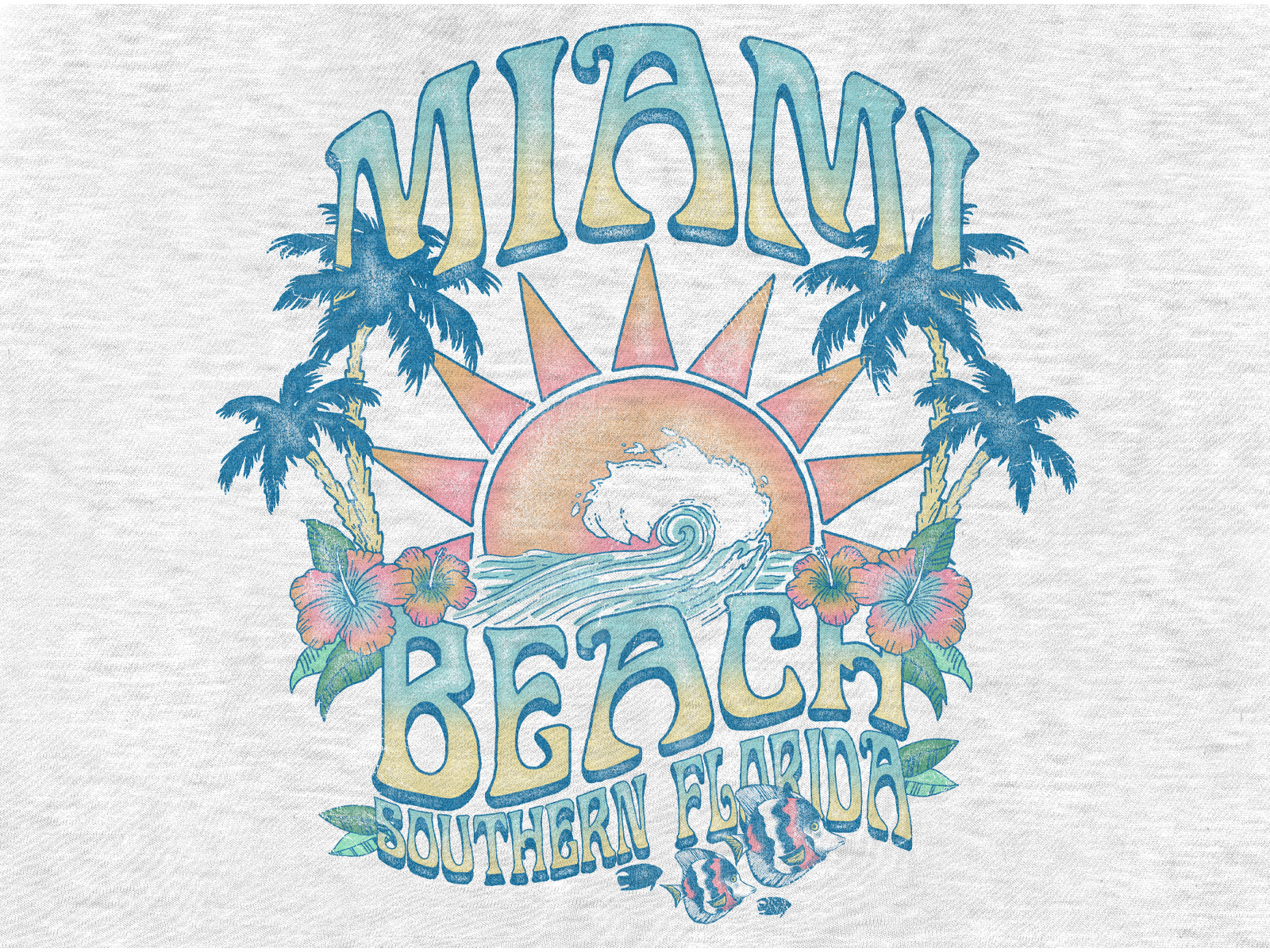 MIAMI BEACH - HOLLISTER by Eric Brown on Dribbble