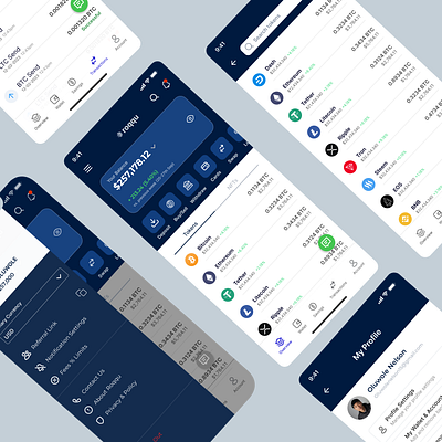 A Fintech Mobile App Redesign animation app design finance fintech product design product designer project ui uiux ux