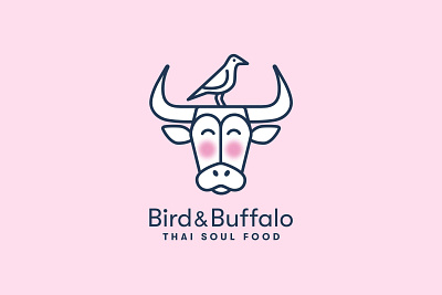 Bird&Buffalo Brand Identity branding graphic design graphics illustration logo typography vector