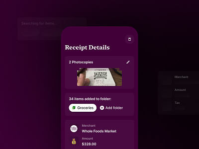 💸 Financial App. Screen loading concept animation app design banking finance money app principle receipt ui ux violet
