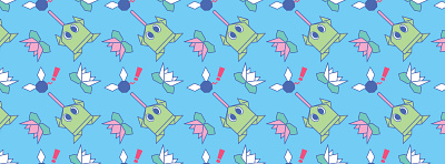 Origami Pond adobe illustrator design graphic design illustration pattern