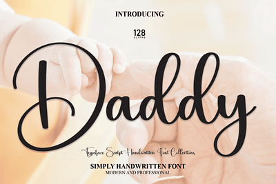Daddy Font handwritten font
