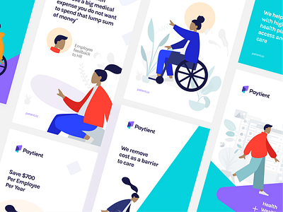 Paytient - Give your people the power to pay for healthcare ads banner branding design graphic design healthcare human illustration layout marketing pitch presentation product product design ui ui design uiux ux ux design vector