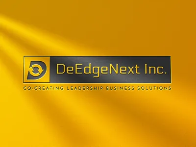 DeEdgeNext Inc. Logo branding design illustration logo minimal trinidad trinidad tobago vector