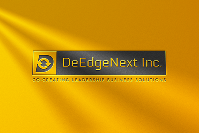 DeEdgeNext Inc. Logo branding design illustration logo minimal trinidad trinidad tobago vector