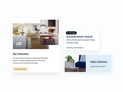 Package Designs badge cards design home house interface pill property real estate ui web