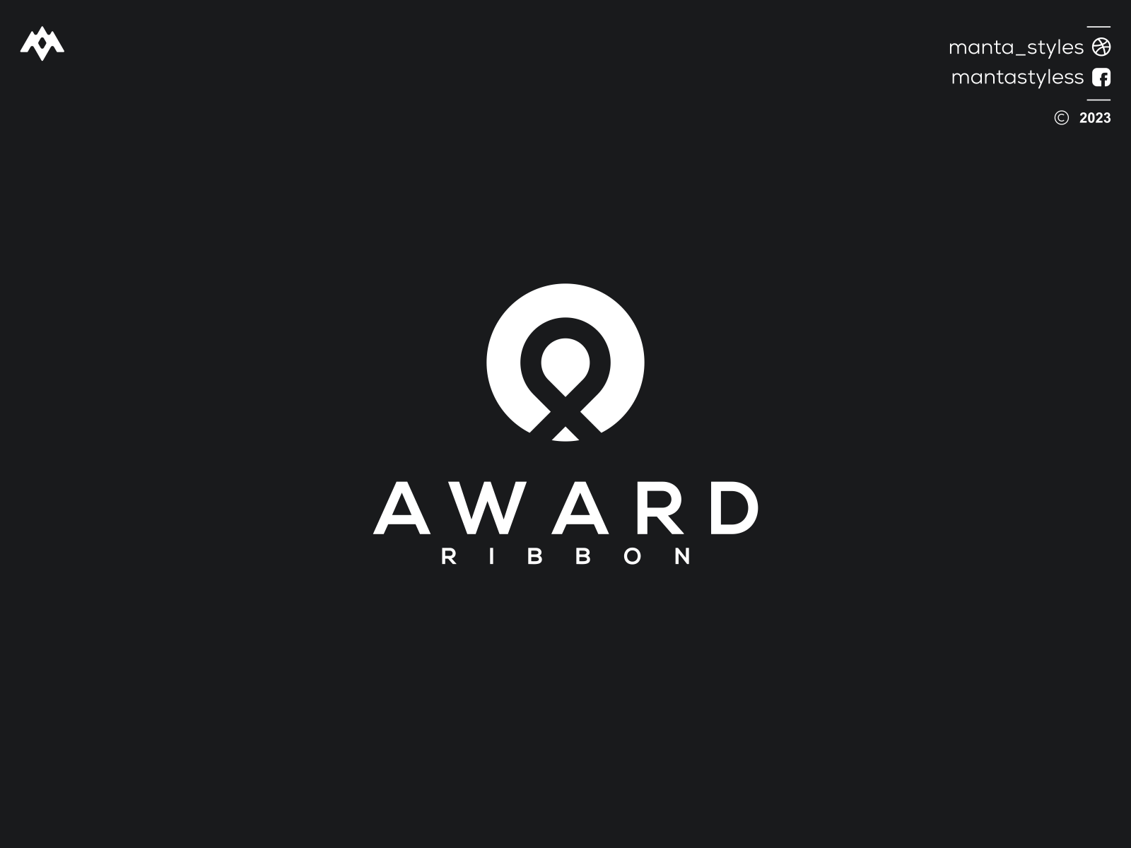 AWARD RIBBON by Manta_styles on Dribbble