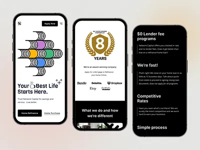 Ncapital Mobile Responsive app design banking design designer illustration interface minimal mobile app ui design ui designer uiux user interface design ux ux design wallet web application website