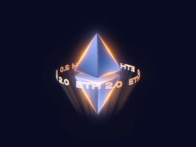 ETHEREUM GOLD 3d animation design graphic design logo motion graphics vector