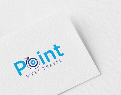 Point West Travel LOGO design graphic design icon logo vector