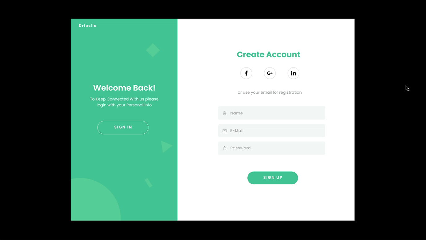 Animated Login Page by Patel Kishan on Dribbble