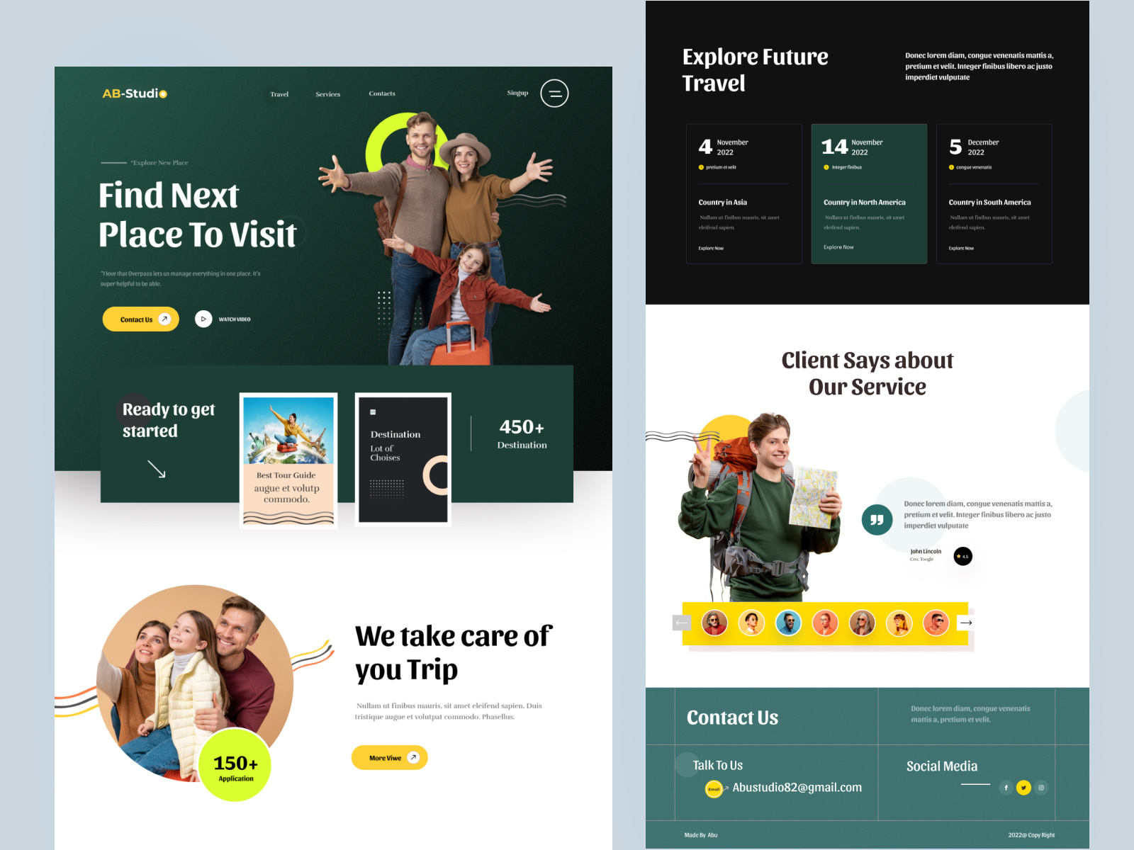 Example of Website Design