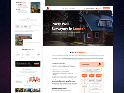 BADLEY | Party wall | Agency landing page agency agency landing page agency website company creative creative agency creative direction design homepage landing page landing page design party well agency portfolio portfolio website studio ui ux web web design website design