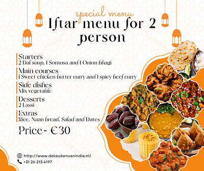 First SM Post branding design graphic design iftar menu post ramadan spacial restaurant post social media post