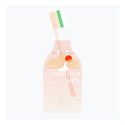Bottle design graphic design graphics illustration typography