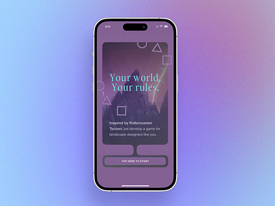 Day 3 — Daily UI Challenge app challenge daily daily ui game gaming typography ui