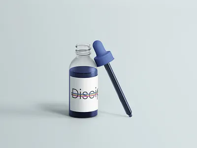 Discipline art branding design graphic design illustration logo typography