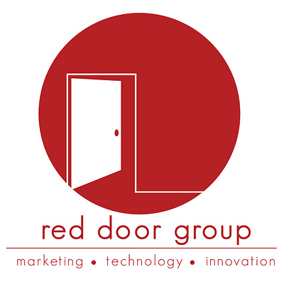 Red Door Group Logo branding logo logo design marketing