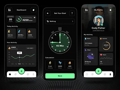 Workout Tracking App activity app activity tracker app design fitness app fitness tracking app health app minimal minimal design mobile app statistic statistics track tracker tracking app ui ui ux ux workout workout app workout tracker