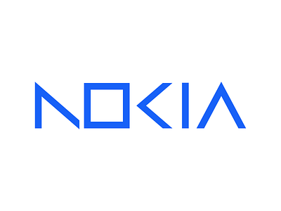 Nokia logo redesign idea branding character letter wordmark