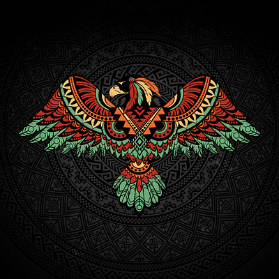 Blackhawk Design (Front) blackhawks branding design graphic design illustration logo logo design poster tee shirt