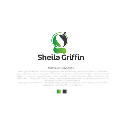 Logo for Sheila griffin branding design graphic design illustration logo logodesign logos sheila griffin typography vector