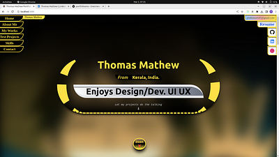 Thomas Mathew UX UI Portfolio