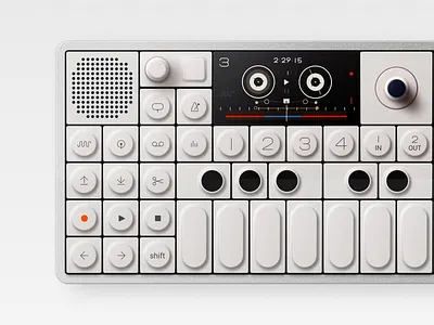 Build 1.0 - Day 10 build build1.0 buttons music neumorphism synth ui