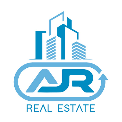 AJR Real Estate Logo design graphic design illustration logo logo design