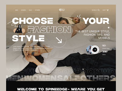 Online Fashion Shop - Hero Exploration design fashion figma ladies online shop shopify ui ui ux uidesign ux design woman woocommerce