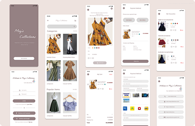 E-commerce Mobile App UI Design