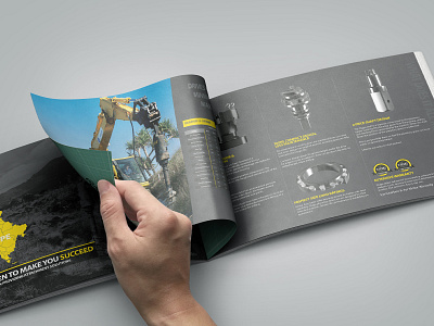 Digga Corporate Brochure design construction