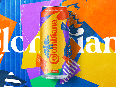 SODA COLOMBIANA RE-BRANDING black bootle brand branding coca cola colombiana colors design gas graphic design illustration logo medellin motion graphics packagin refajo soda sprite ui vector