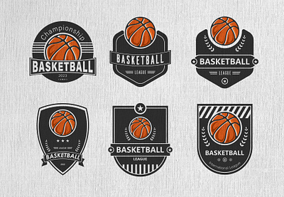 Basketball league logo design by Shakhboz on Dribbble