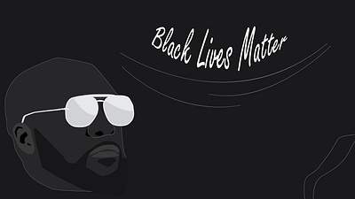 Black lives matter background africa anti racism background black black background black illustration black lives matter black man black people black wallpaper design graphic art graphic design graphics illustration protest