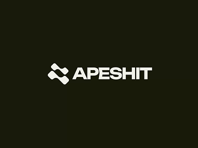 Apeshit Logo design a animation apparal bold brand branding clothing connect design fabric fashion graphic design logo mark motion graphics
