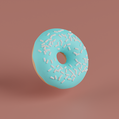 Doughnut / Donut 🍩~ 3d 3d illustration blender donut doughnut icon illustration