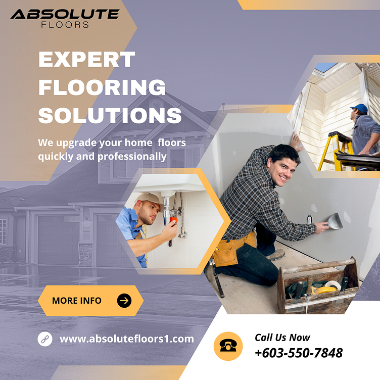 Expert Flooring Solutions by Absolute floors on Dribbble