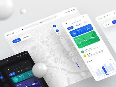 Analytics Dashboard air quality analytics dashboard map ui