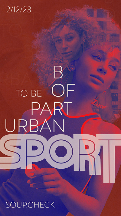 Urban tennis poster abstract art banner collage creative design duotone graphic design neon ping pong poster posters print social media sports design street poster street style urban