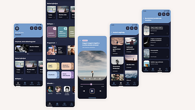 Relax with me! app app design design figma relaxation typography ui