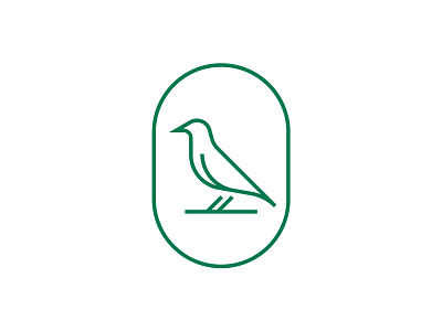 Saar Logo Design animal bird graphic design green logo logo animal logodesign