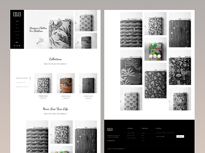 Edje Website Design: business landing web page, site designer design ecommerce graphic design minimal modern ui design webdesign website website ui